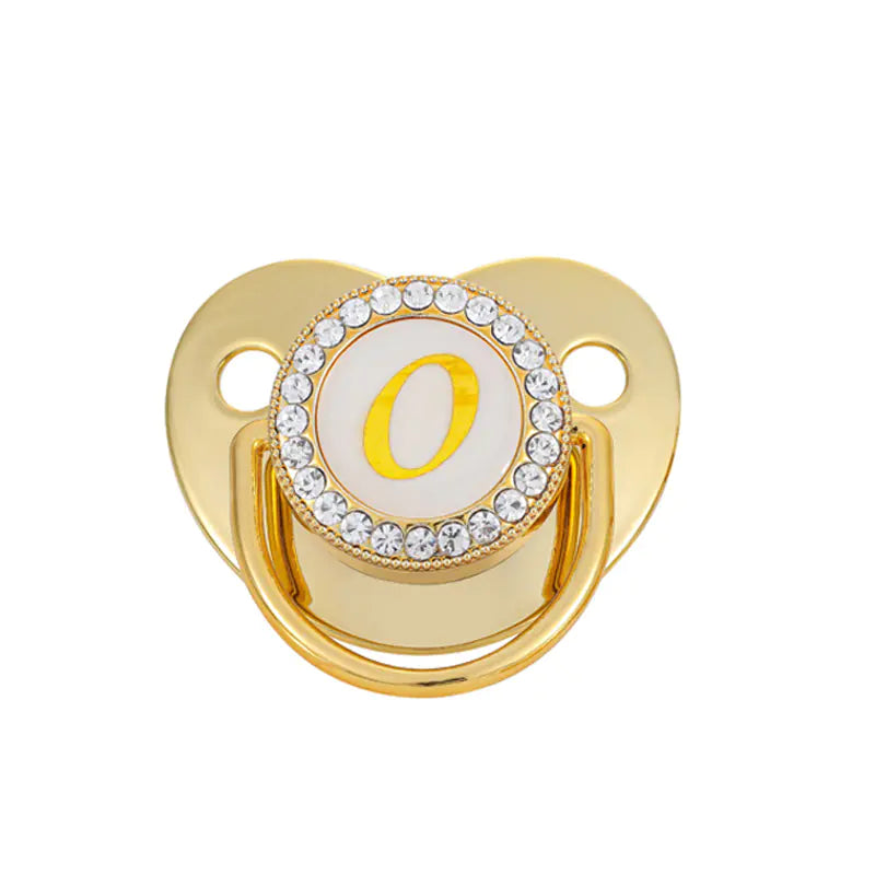 Baby Gold 26 Letter Comfort Pacifier