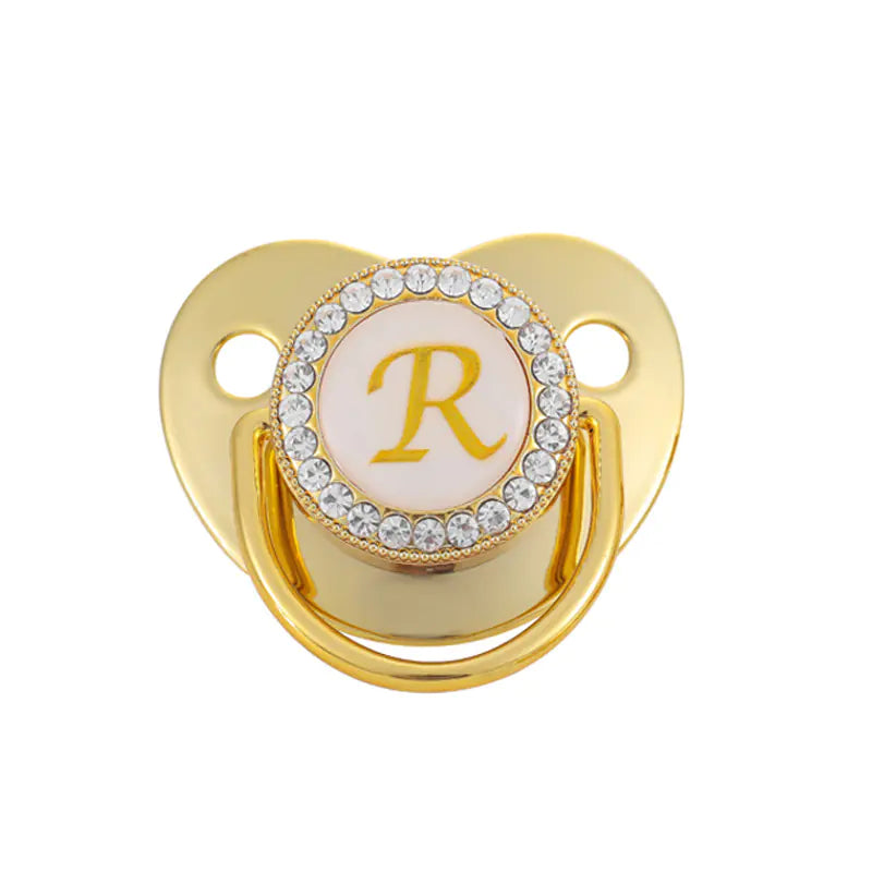 Baby Gold 26 Letter Comfort Pacifier