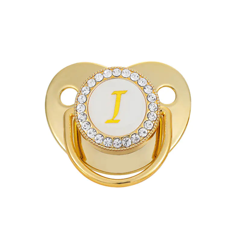 Baby Gold 26 Letter Comfort Pacifier