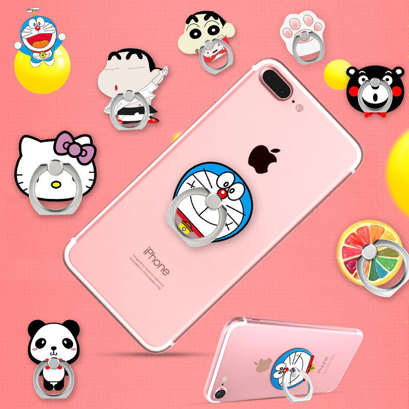 Cartoon Phone Ring Stand and Holder