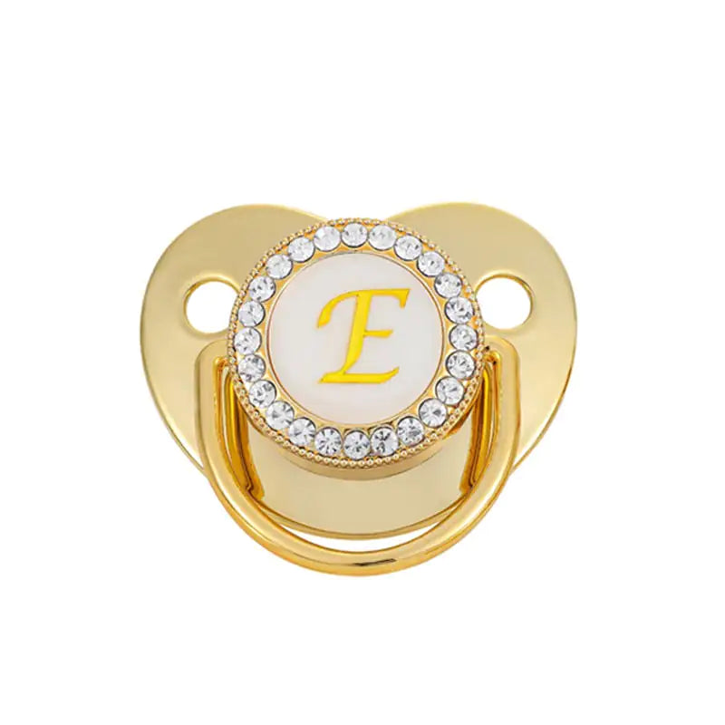 Baby Gold 26 Letter Comfort Pacifier
