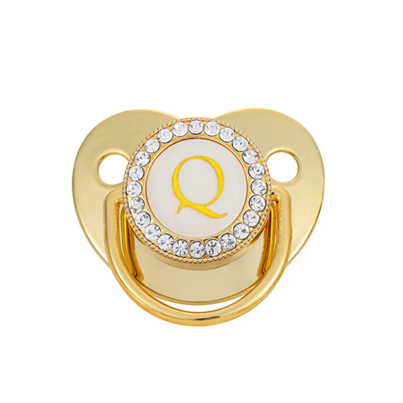 Baby Gold 26 Letter Comfort Pacifier
