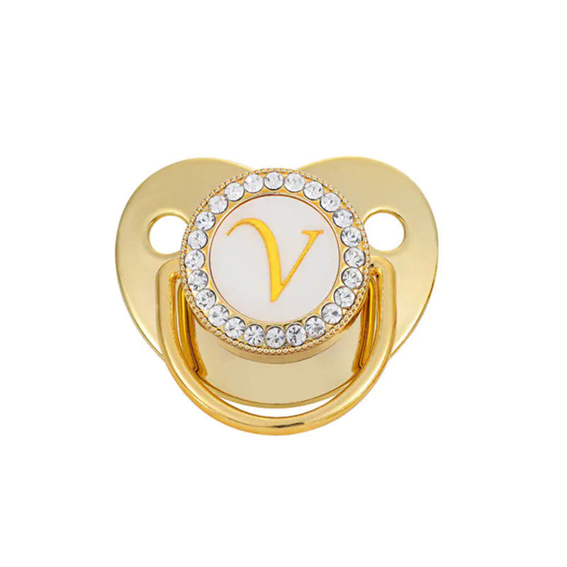Baby Gold 26 Letter Comfort Pacifier