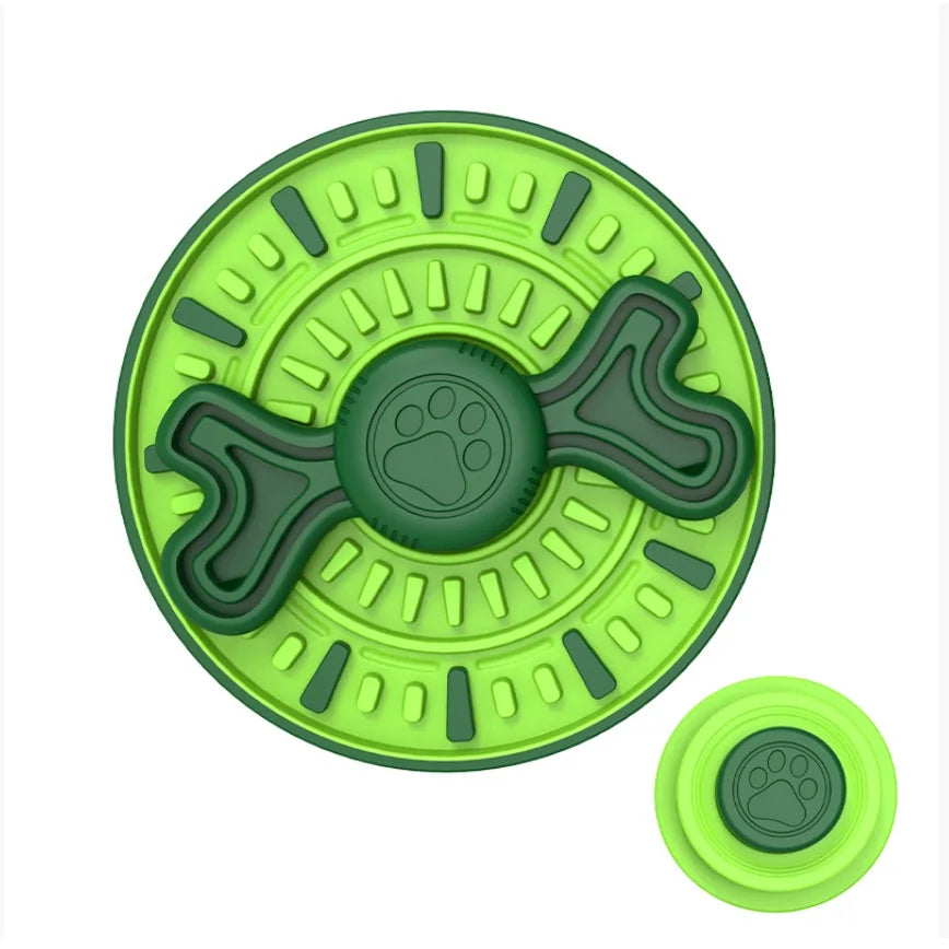 Licking pad is suitable for dogs and cats, healthy slow feeding dog bowl, multi-purpose dog feeding pad, interactive dog lickin