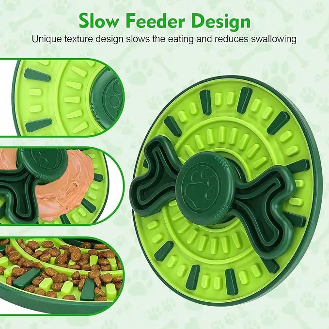 Licking pad is suitable for dogs and cats, healthy slow feeding dog bowl, multi-purpose dog feeding pad, interactive dog lickin