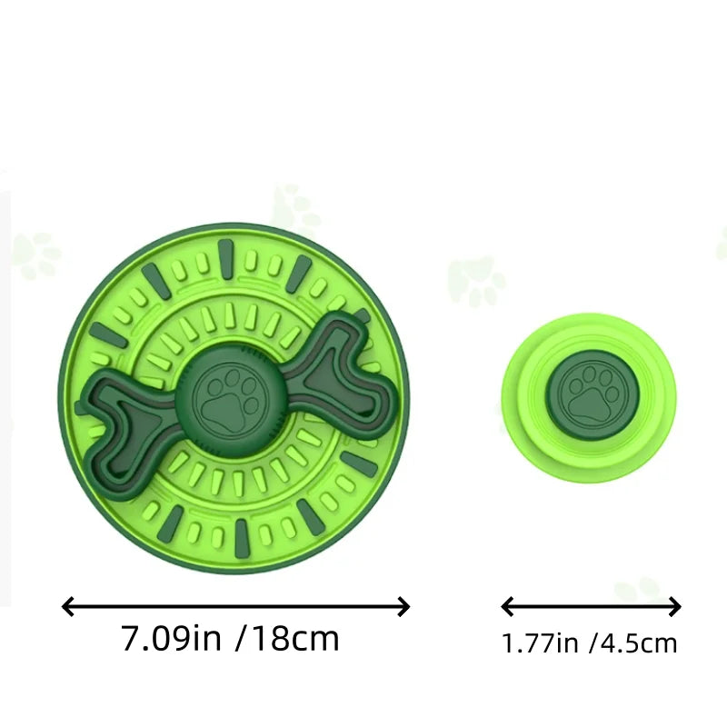 Licking pad is suitable for dogs and cats, healthy slow feeding dog bowl, multi-purpose dog feeding pad, interactive dog lickin