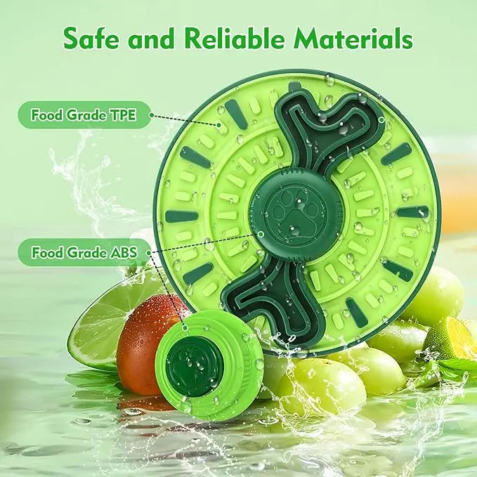 Licking pad is suitable for dogs and cats, healthy slow feeding dog bowl, multi-purpose dog feeding pad, interactive dog lickin