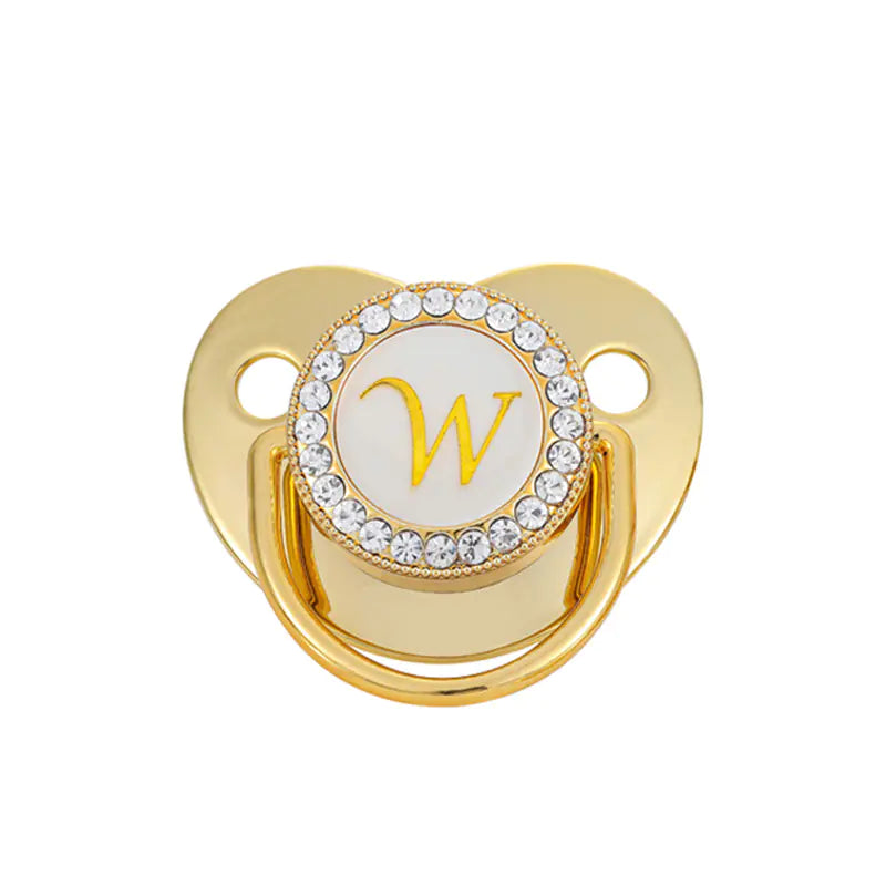 Baby Gold 26 Letter Comfort Pacifier