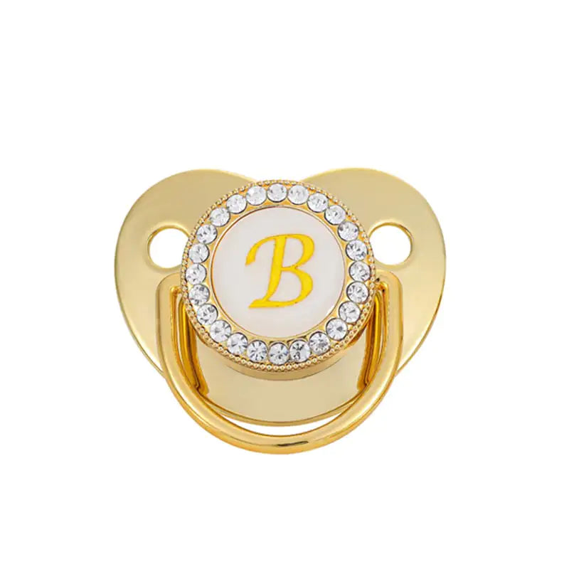 Baby Gold 26 Letter Comfort Pacifier