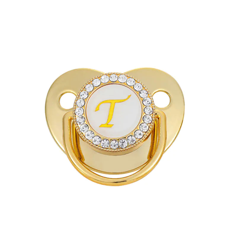 Baby Gold 26 Letter Comfort Pacifier