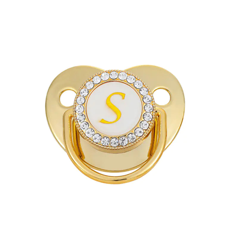 Baby Gold 26 Letter Comfort Pacifier