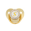 Baby Gold 26 Letter Comfort Pacifier